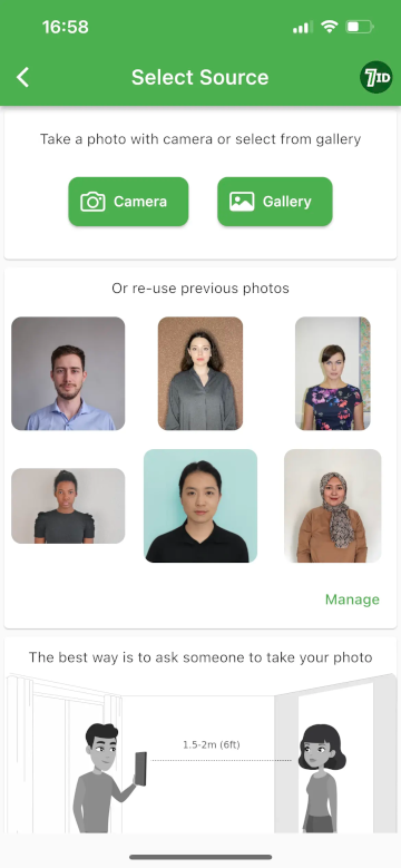 7ID-app: Cypern Visa Photo Maker