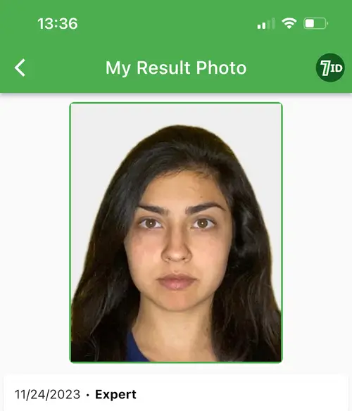 Aplikácia Visa Photo pre Spojené arabské emiráty (SAE).