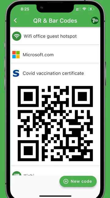 7ID: QR කේත යෙදුම