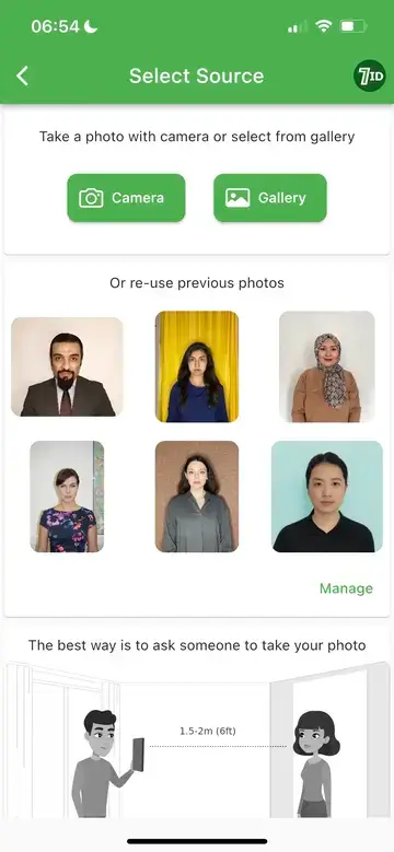 7ID: Saudi-Arabien Visa Photo Maker